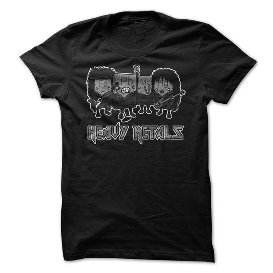 Metals Are Heavy Black T-Shirt Hoodie, Sweatshirt | CoreVibeTees.com