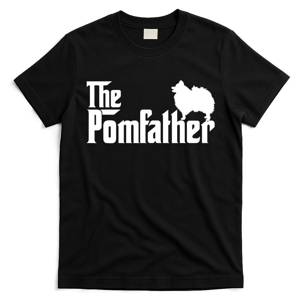 Mens Funny Pomeranian Father Dad The Pom Father Dog Lover T-Shirt Hoodie, Sweatshirt | CoreVibeTees.com