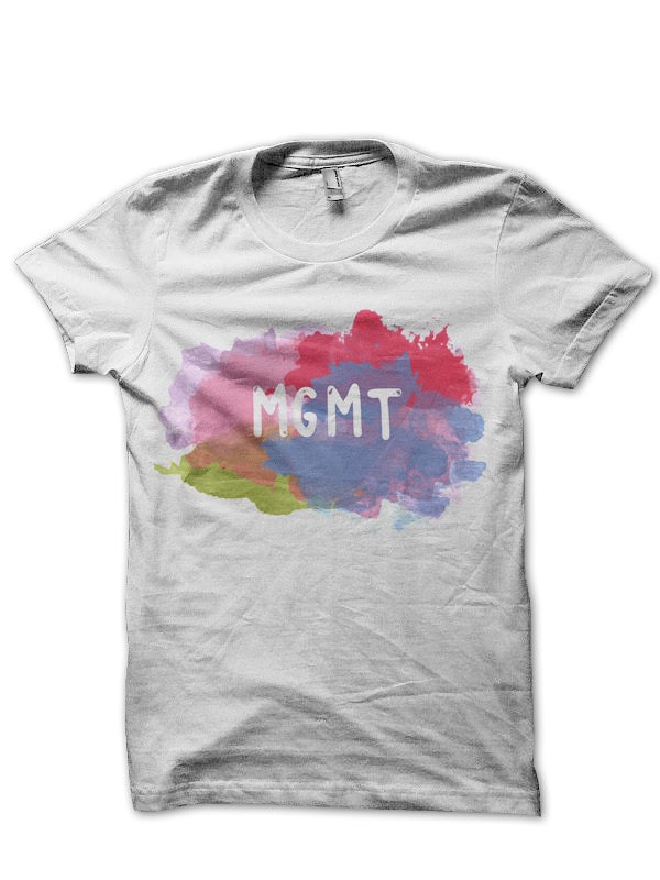 MGMT White Tee Hoodie, Sweatshirt | CoreVibeTees.com
