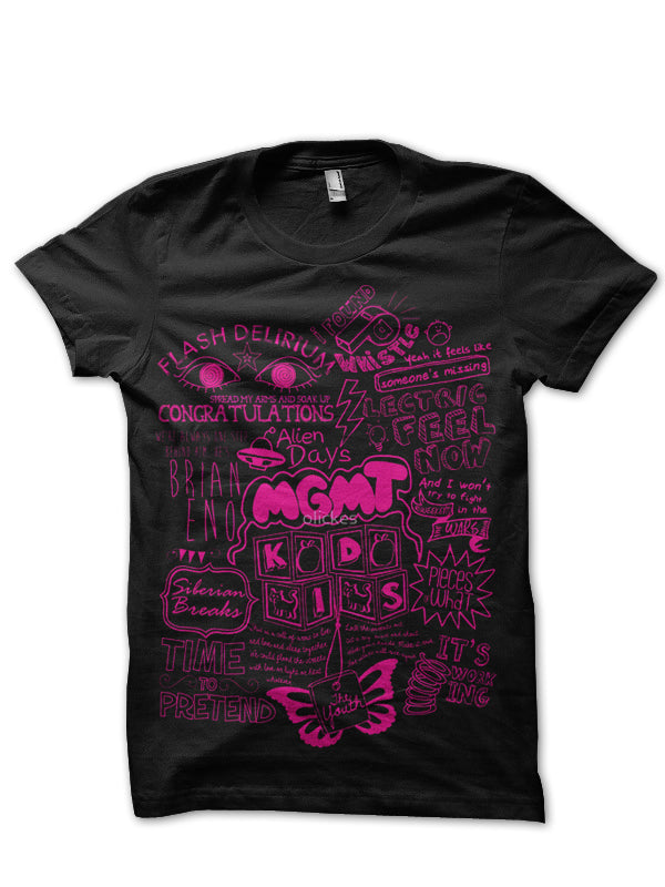 MGMT Black Menâ€™s T-Shirt Hoodie, Sweatshirt | CoreVibeTees.com
