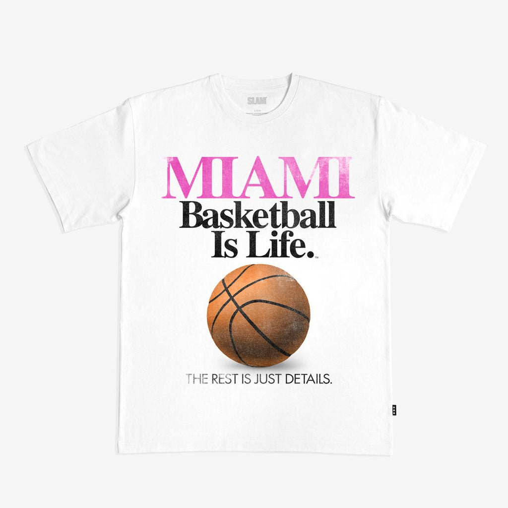 Basketball Is Life‚Ñ¢ Heavy Tee - Miami Hoodie, Sweatshirt | CoreVibeTees.com