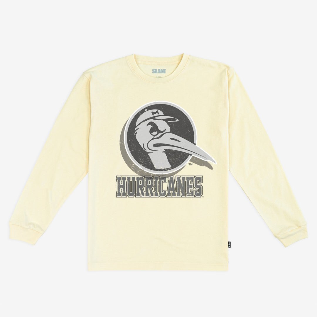 Miami Monochromatic L/S Tee Hoodie, Sweatshirt | CoreVibeTees.com
