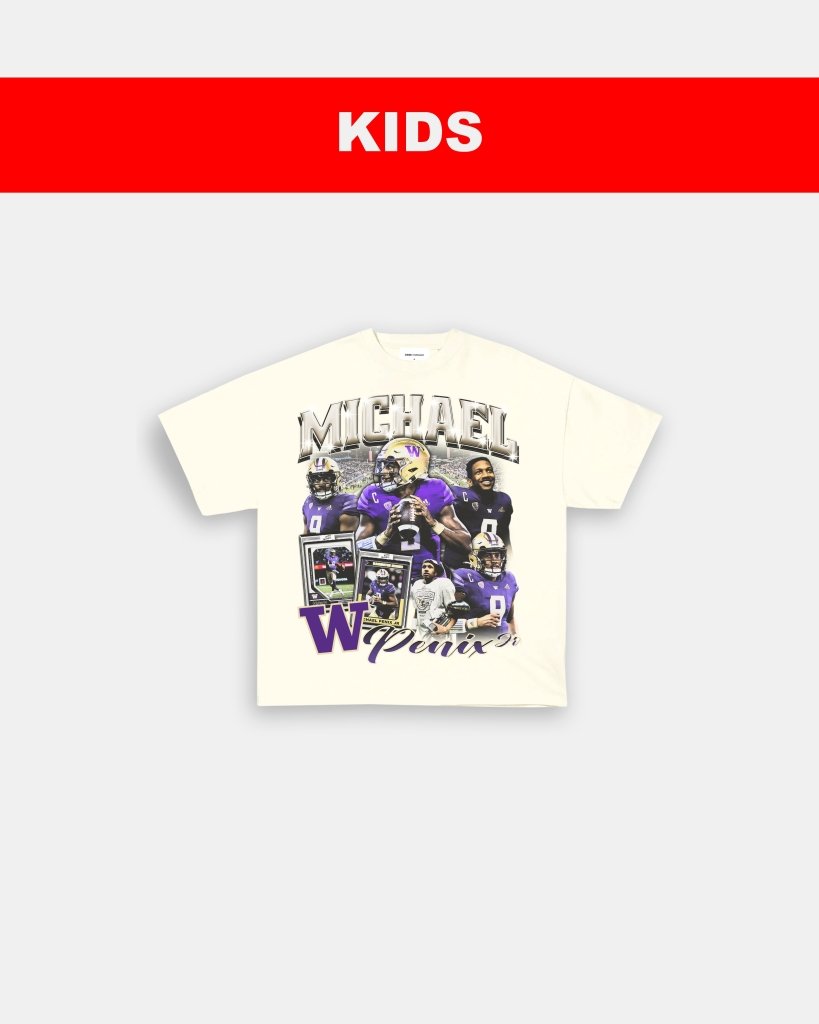 MICHAEL PENIX JR - KIDS TEE Hoodie, Sweatshirt | CoreVibeTees.com (Image 4)
