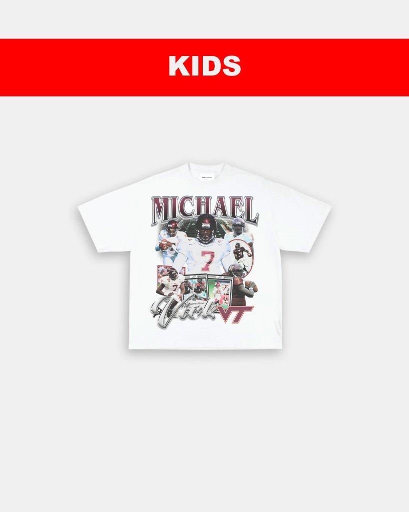 MICHAEL VICK - VT - KIDS TEE Hoodie, Sweatshirt | CoreVibeTees.com (Image 2)