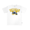 Michigan Big Logo Heavy Tee Hoodie, Sweatshirt | CoreVibeTees.com