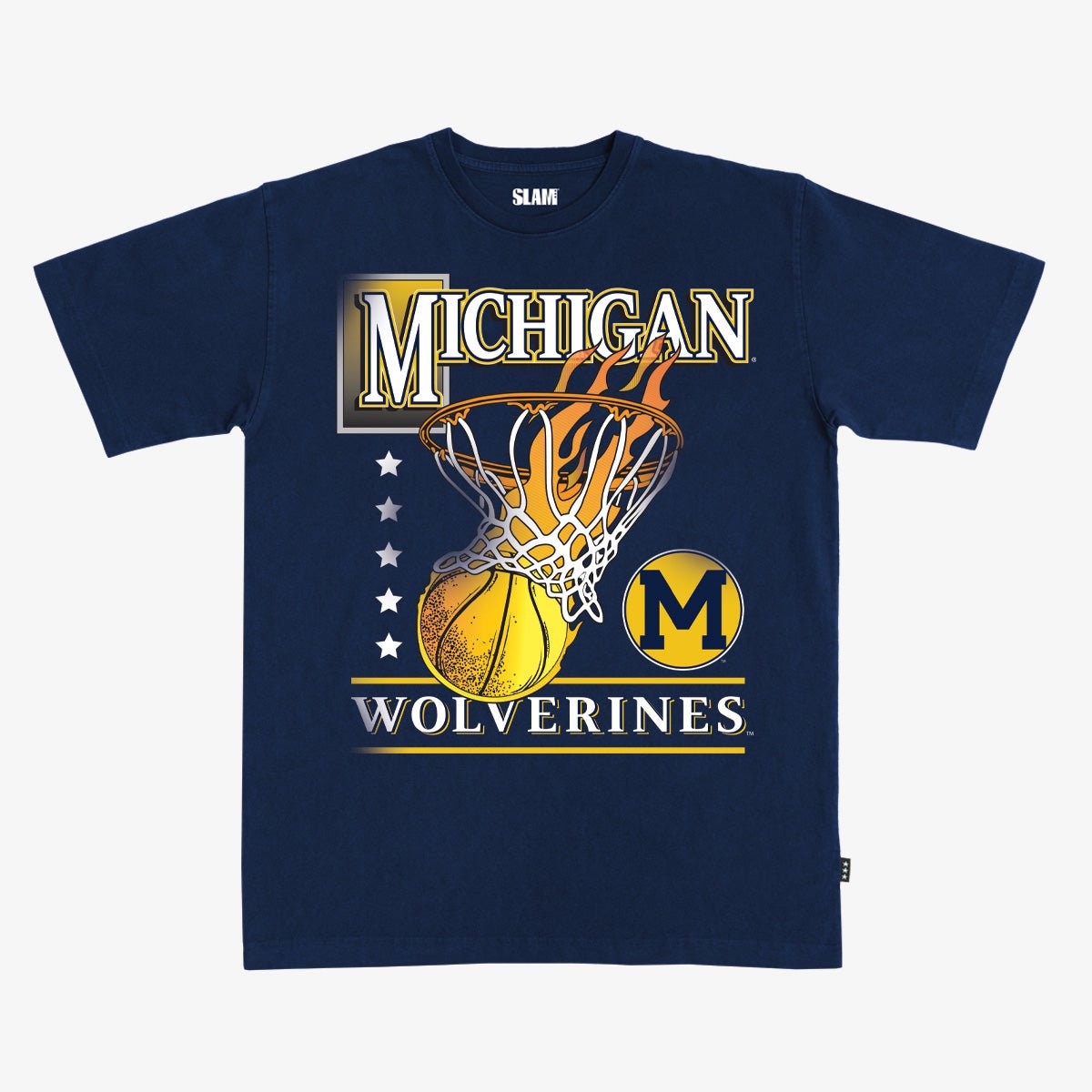 Michigan Hoops Heavy Tee Hoodie, Sweatshirt | CoreVibeTees.com