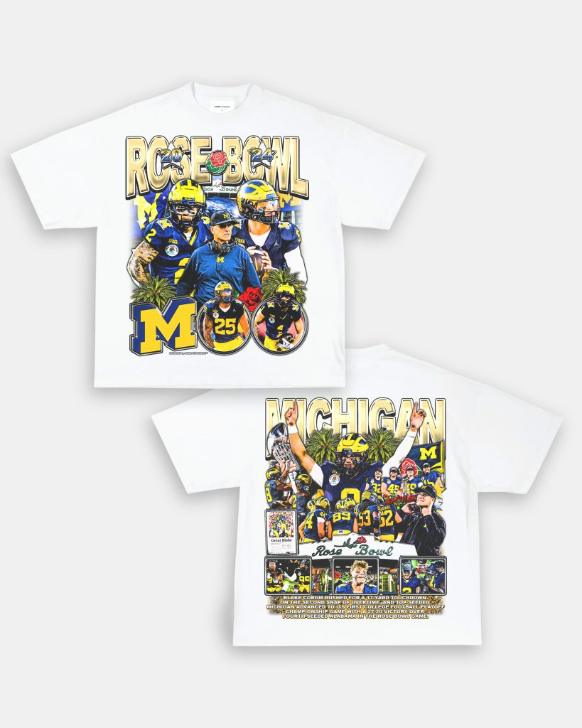 MICHIGAN - ROSE BOWL TEE - [DS] Hoodie, Sweatshirt | CoreVibeTees.com (Image 2)