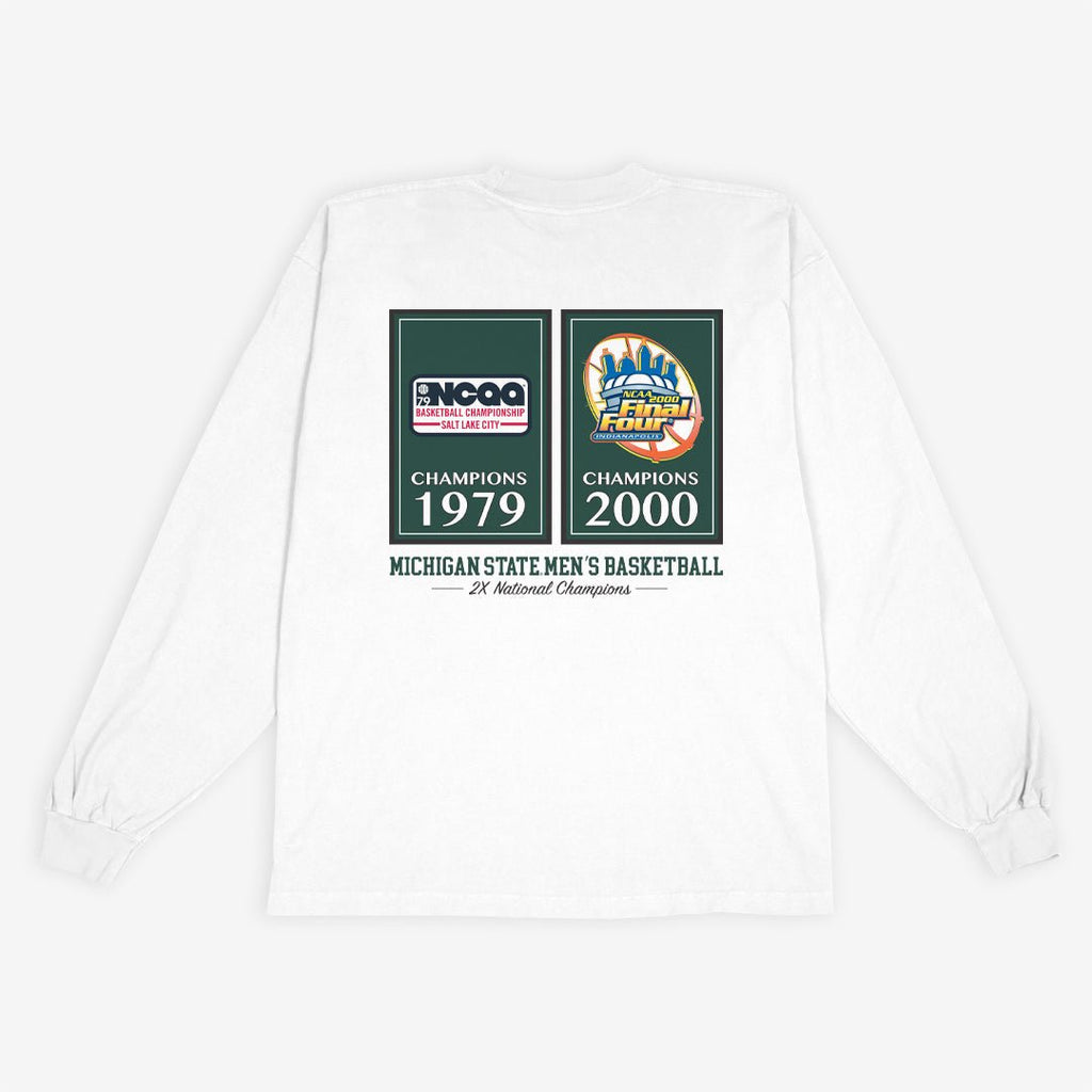 Michigan State Banners L/S Tee Hoodie, Sweatshirt | CoreVibeTees.com (Image 3)