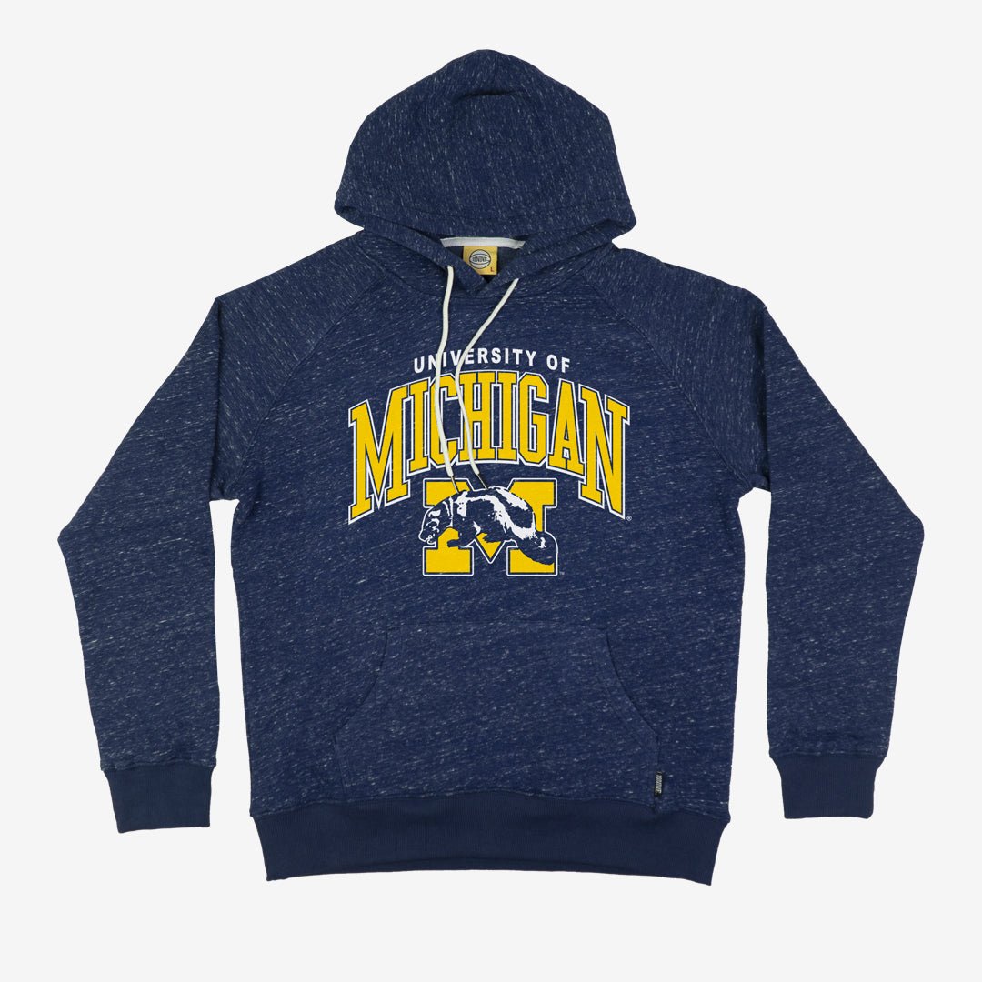 Michigan Wolverines Retro Logo Hoodie T-Shirts, Sweatshirt | CoreVibeTees.com (Image 2)