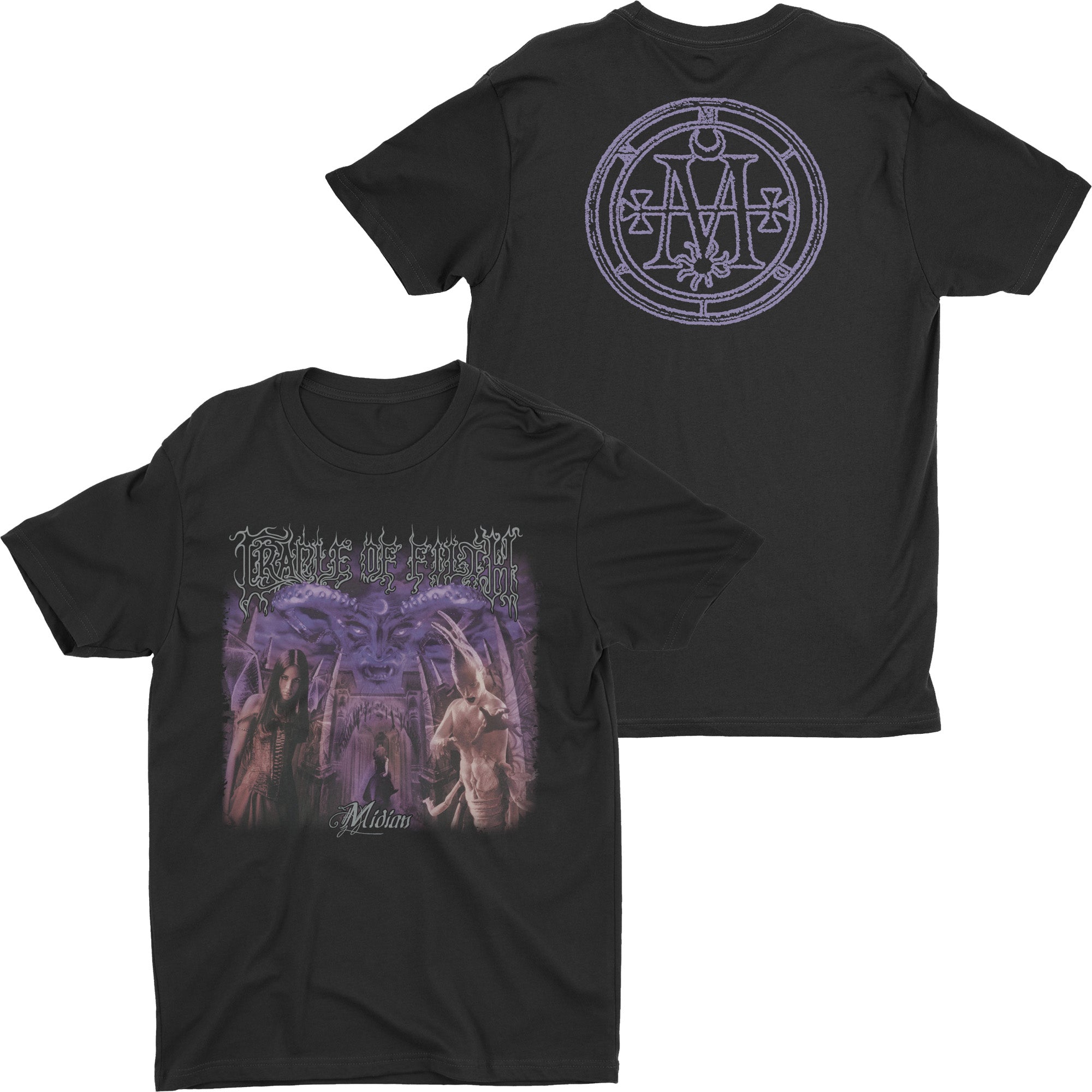 Cradle of Filth - Midian t-shirt Hoodie, Sweatshirt | CoreVibeTees.com (Image 1)