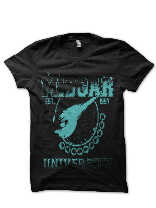 Midgar Black T-Shirt Hoodie, Sweatshirt | CoreVibeTees.com