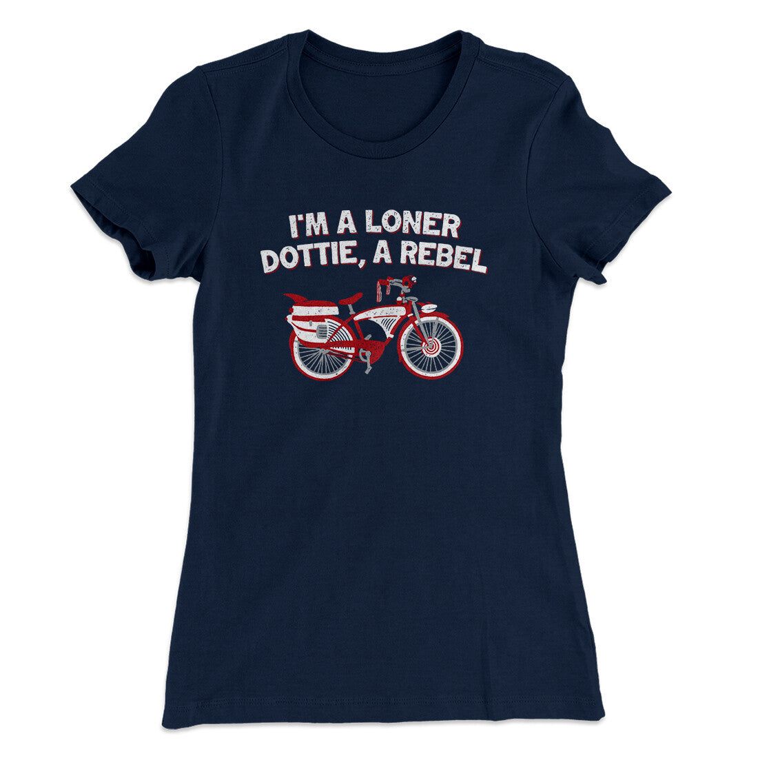 I‚Äôm A Loner Dottie, A Rebel Women's T-Shirt Hoodie, Sweatshirt | CoreVibeTees.com (Image 3)