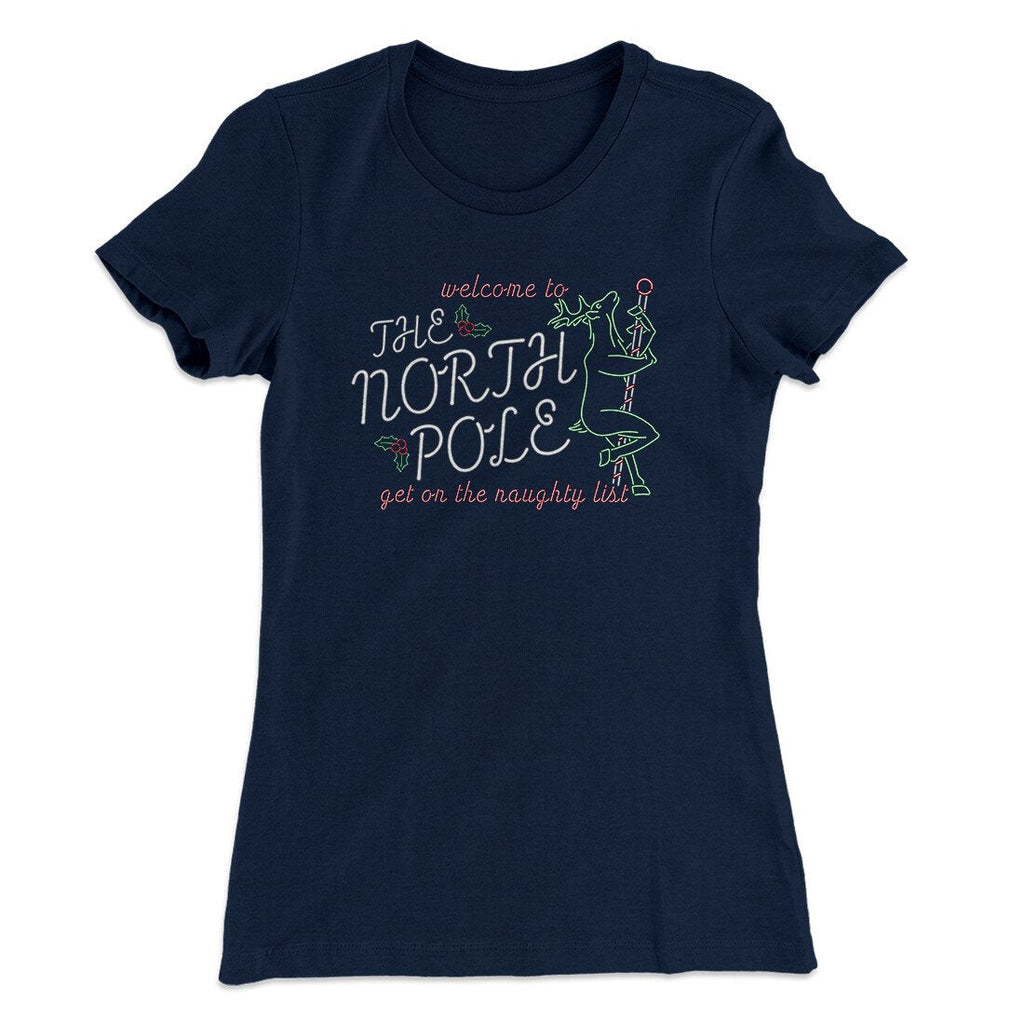 The North Pole Strip Club Women's T-Shirt Hoodie, Sweatshirt | CoreVibeTees.com (Image 2)