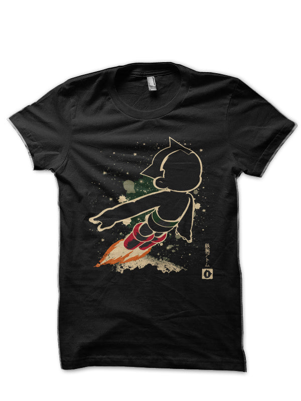 The Mighty Atom Black T-Shirt Hoodie, Sweatshirt | CoreVibeTees.com