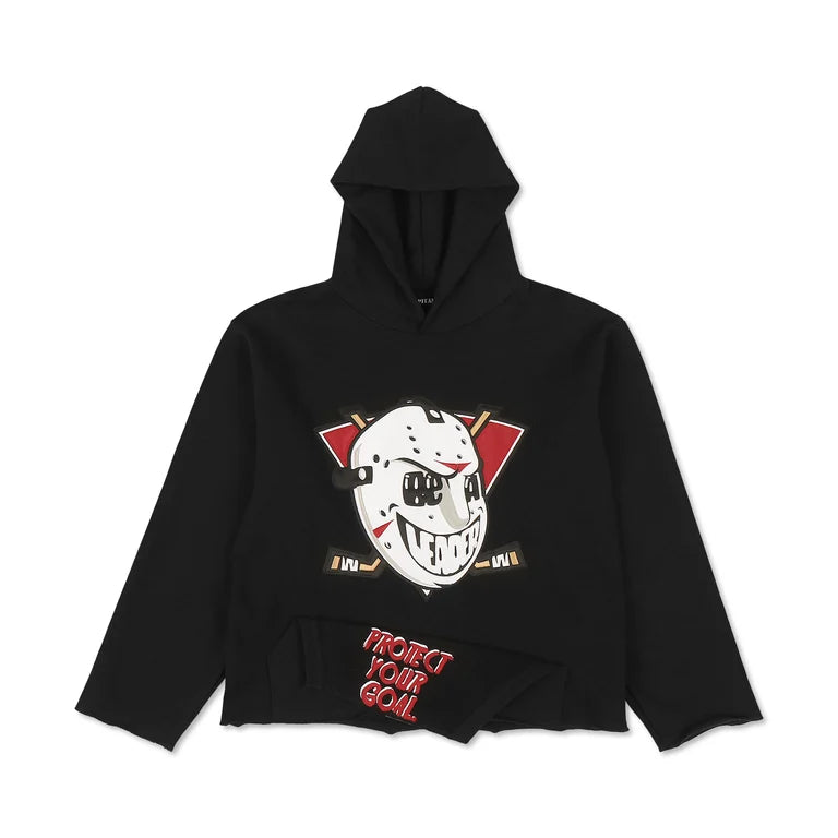 MIGHTY GOOD LEADER AUTHENTIC HOCKEY HOODIE - [BLACK] T-Shirts, Sweatshirt | CoreVibeTees.com (Image 4)