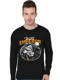 Mighty Emperor Black Full Sleeve T-Shirt Hoodie, Sweatshirt | CoreVibeTees.com