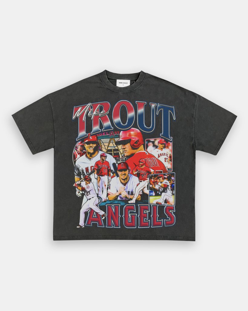 MIKE TROUT TEE Hoodie, Sweatshirt | CoreVibeTees.com (Image 1)