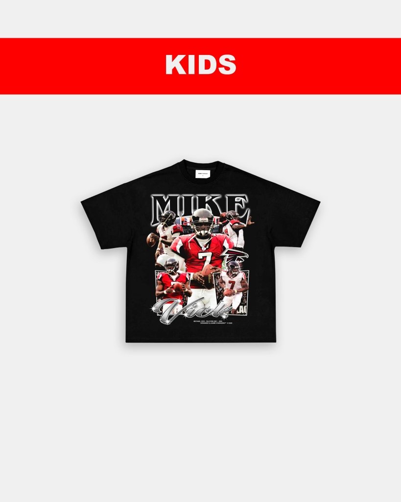 MIKE VICK - FALCONS - KIDS TEE Hoodie, Sweatshirt | CoreVibeTees.com (Image 1)