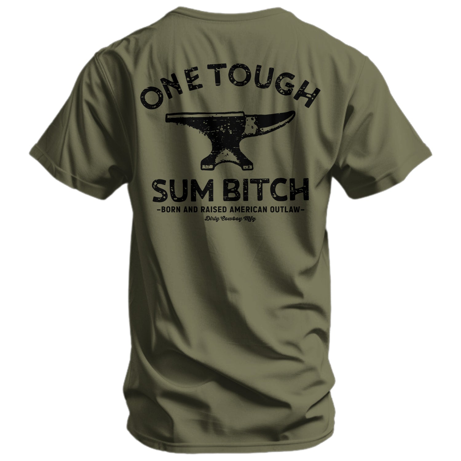 One Tough Sum Born and Raised American Outlaw Men's T-Shirt Hoodie, Sweatshirt | CoreVibeTees.com (Image 5)