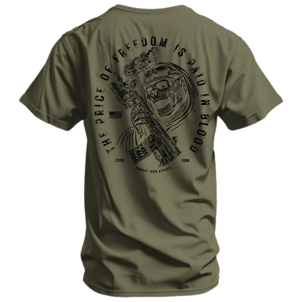 The Price Of Freedom Men's T-Shirt Hoodie, Sweatshirt | CoreVibeTees.com (Image 2)