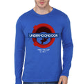 Mind The Gap Blue Full Sleeve Tee Hoodie, Sweatshirt | CoreVibeTees.com