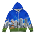 Frutiger World Zip Up Hoodie