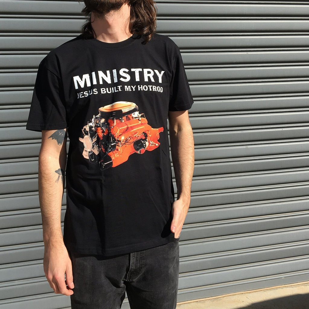 Jesus Built My Hotrod T-Shirt (Black) Hoodie, Sweatshirt | CoreVibeTees.com (Image 2)