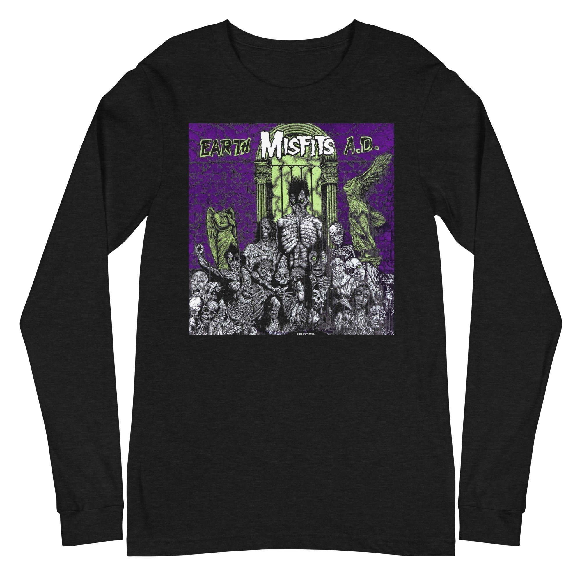 Misfits - Earth Long Sleeve T-Shirt Hoodie, Sweatshirt | CoreVibeTees.com