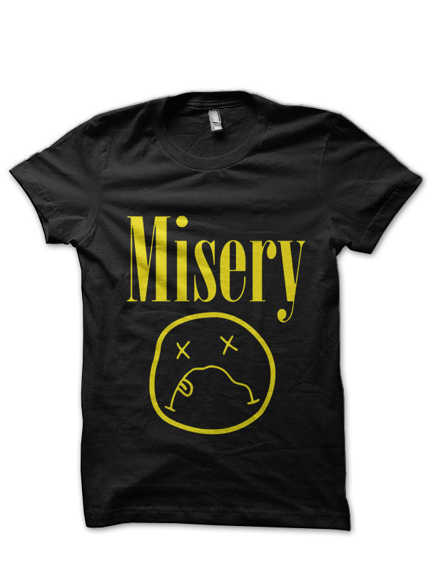 Nirvhanna Misery Black T-Shirt Hoodie, Sweatshirt | CoreVibeTees.com