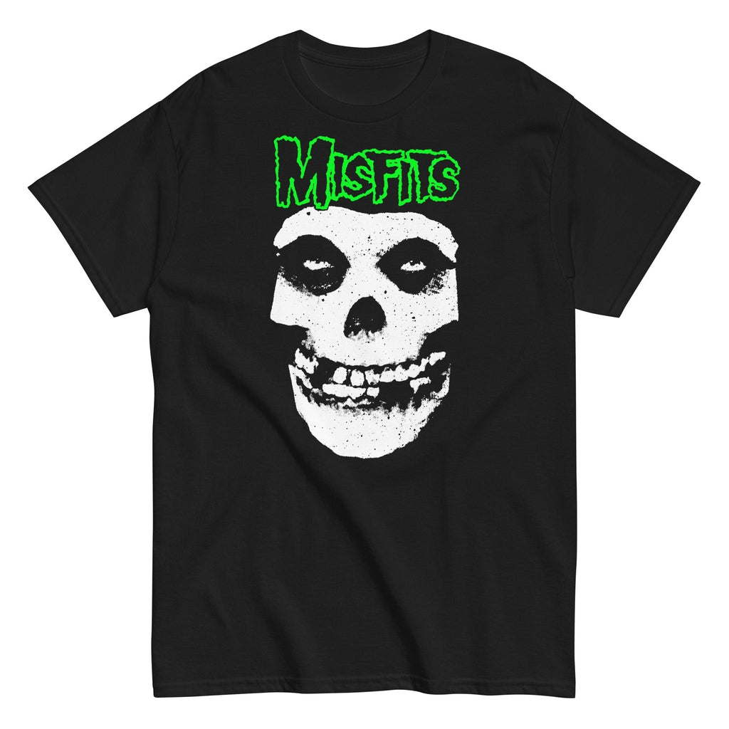 Misfits - Green Skull T-Shirt Hoodie, Sweatshirt | CoreVibeTees.com (Image 1)