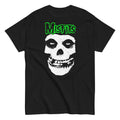 Misfits - Green Skull T-Shirt Hoodie, Sweatshirt | CoreVibeTees.com (Image 1)
