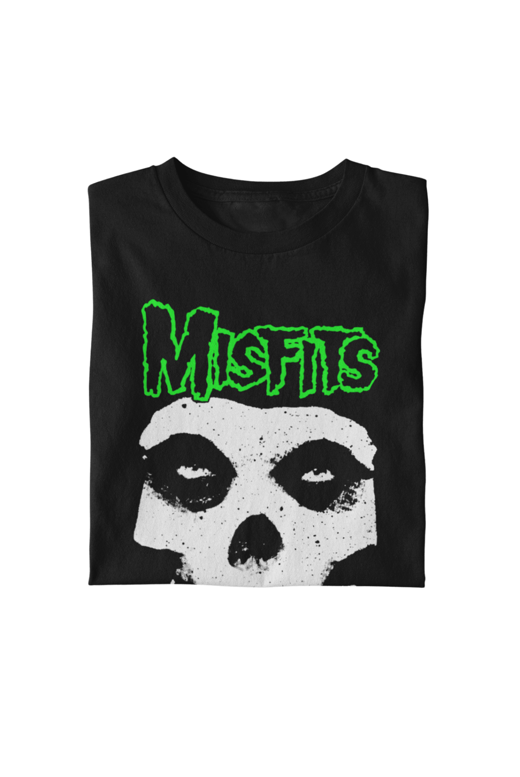 Misfits - Green Skull T-Shirt Hoodie, Sweatshirt | CoreVibeTees.com (Image 3)