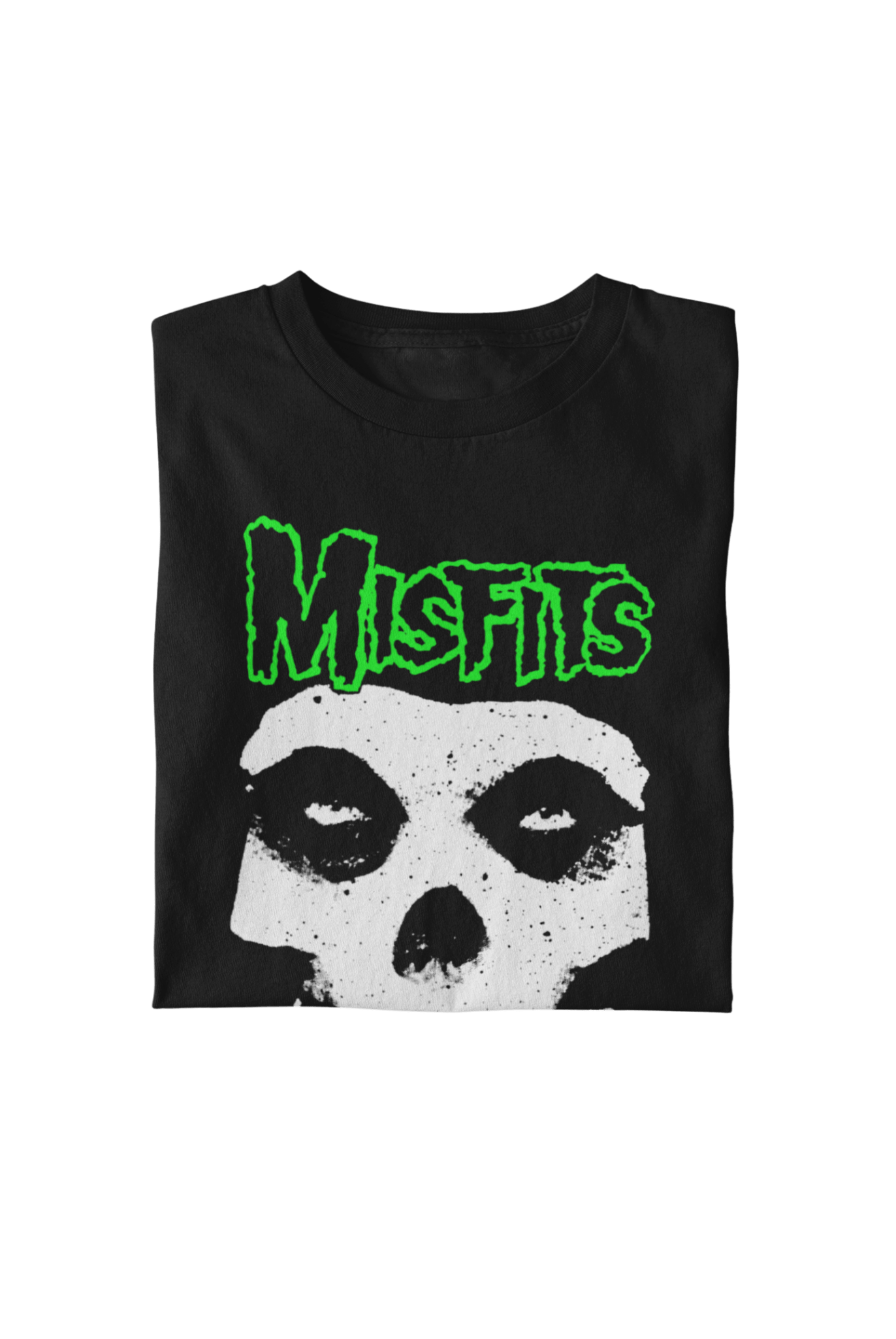 Misfits - Green Skull T-Shirt Hoodie, Sweatshirt | CoreVibeTees.com (Image 3)