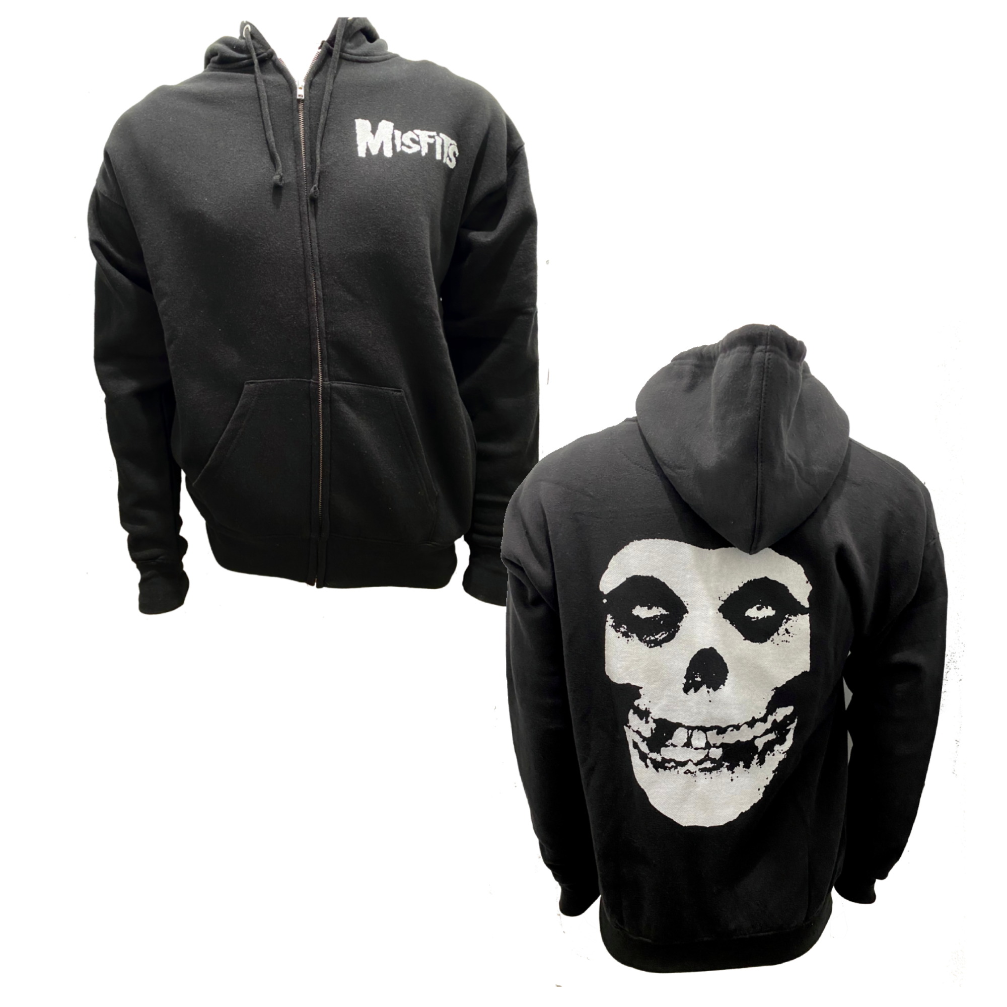 Misfits Zip-Up Hoodie T-Shirts, Sweatshirt | CoreVibeTees.com (Image 1)