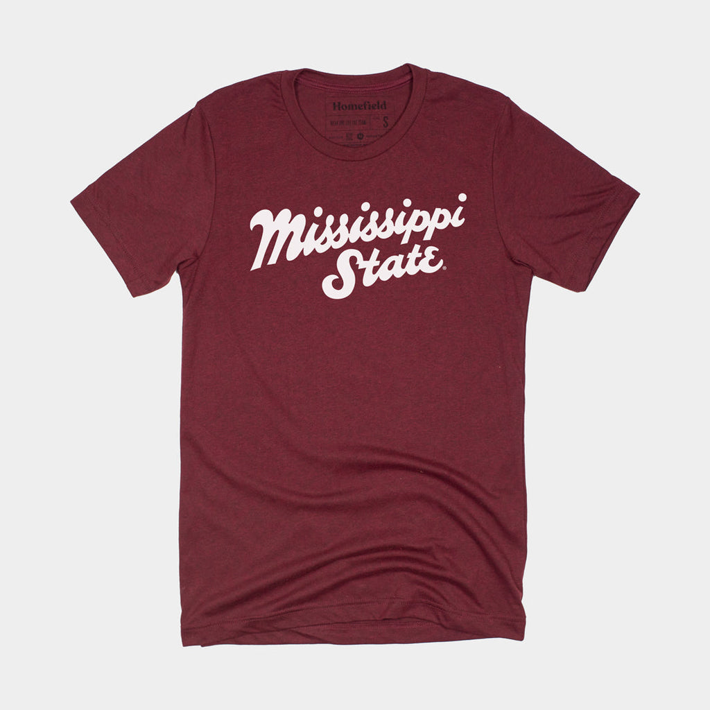 Mississippi State Script Tee Hoodie, Sweatshirt | CoreVibeTees.com