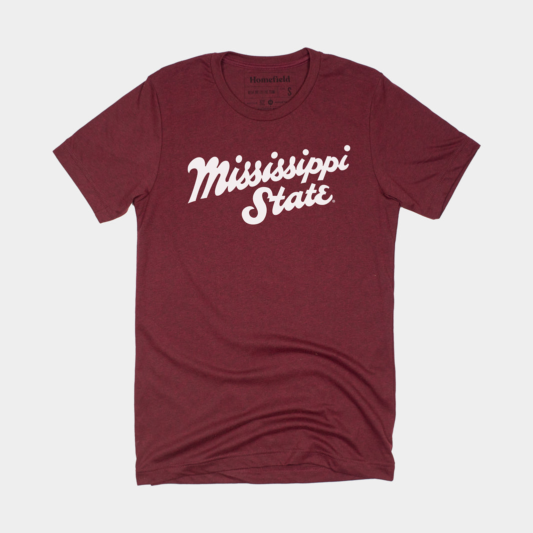 Mississippi State Script Tee Hoodie, Sweatshirt | CoreVibeTees.com