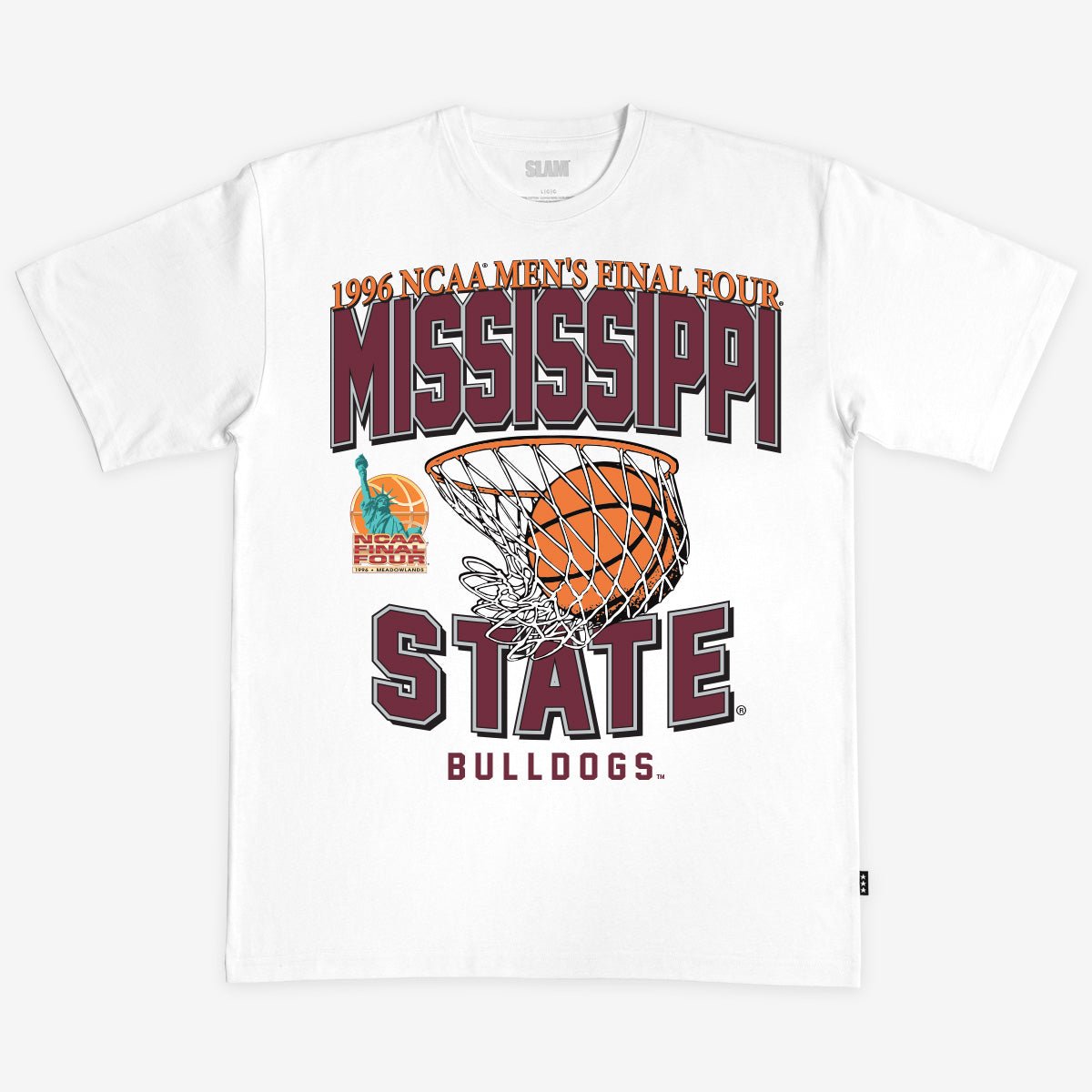 Mississippi State '96 Final Four Heavy Tee Hoodie, Sweatshirt | CoreVibeTees.com