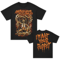 Puppets Throwback Tee (Black) Hoodie, Sweatshirt | CoreVibeTees.com (Image 1)