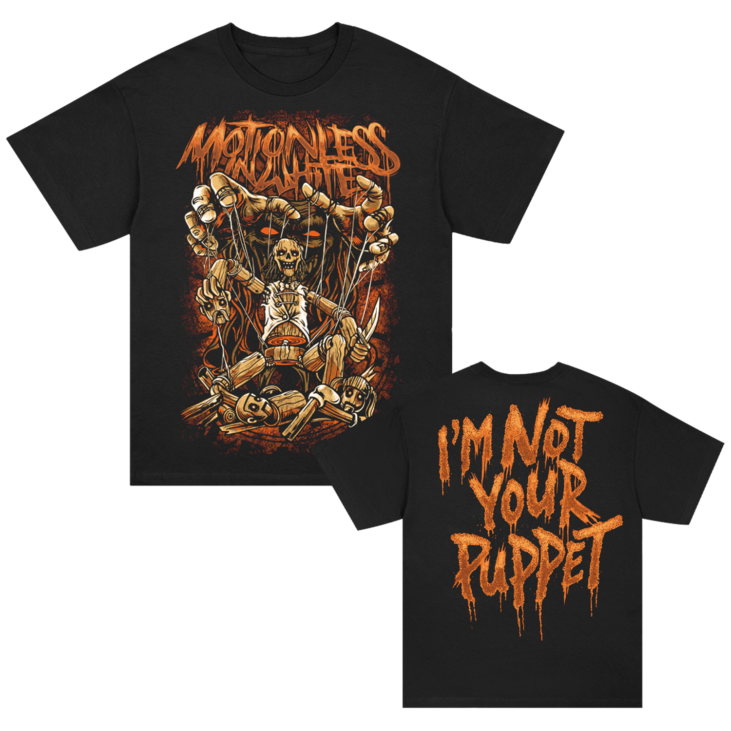 Puppets Throwback Tee (Black) Hoodie, Sweatshirt | CoreVibeTees.com (Image 1)