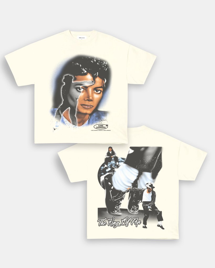 MJ - KING OF POP TEE - [DS] Hoodie, Sweatshirt | CoreVibeTees.com (Image 4)