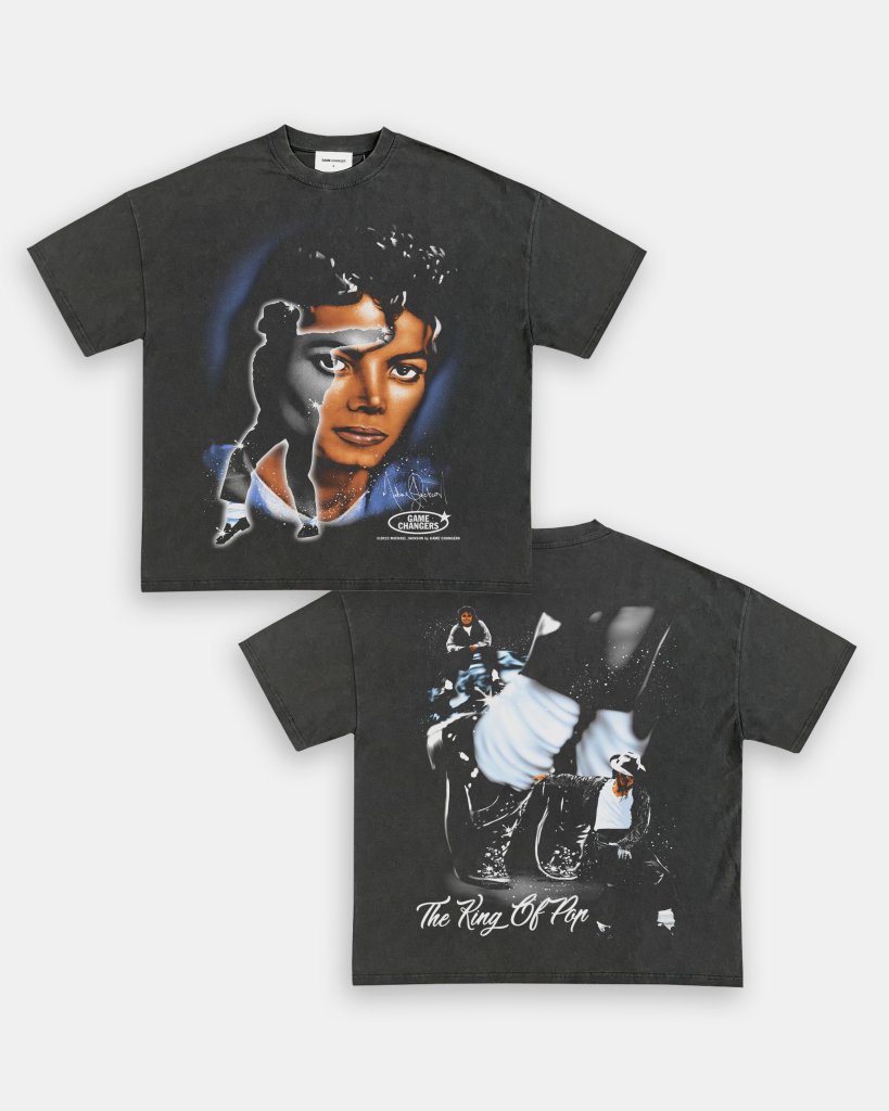 MJ - KING OF POP TEE - [DS] Hoodie, Sweatshirt | CoreVibeTees.com (Image 3)