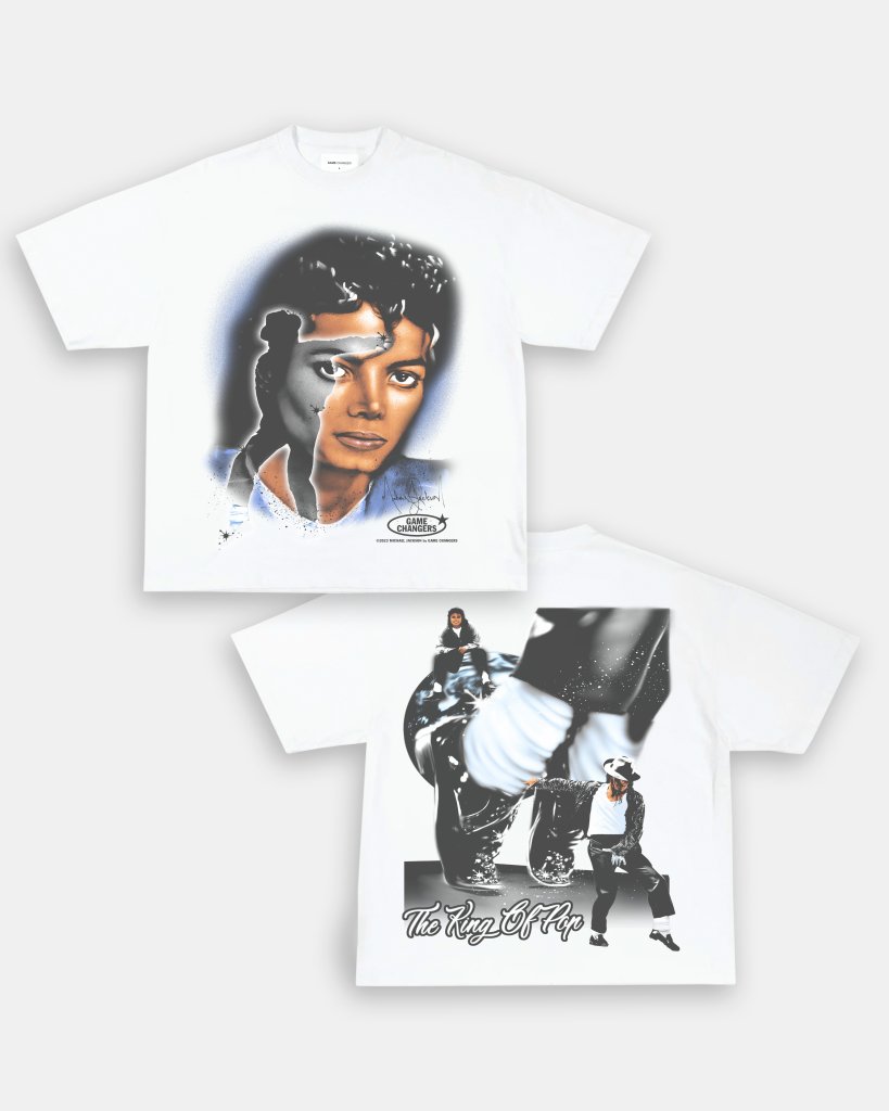 MJ - KING OF POP TEE - [DS] Hoodie, Sweatshirt | CoreVibeTees.com (Image 2)