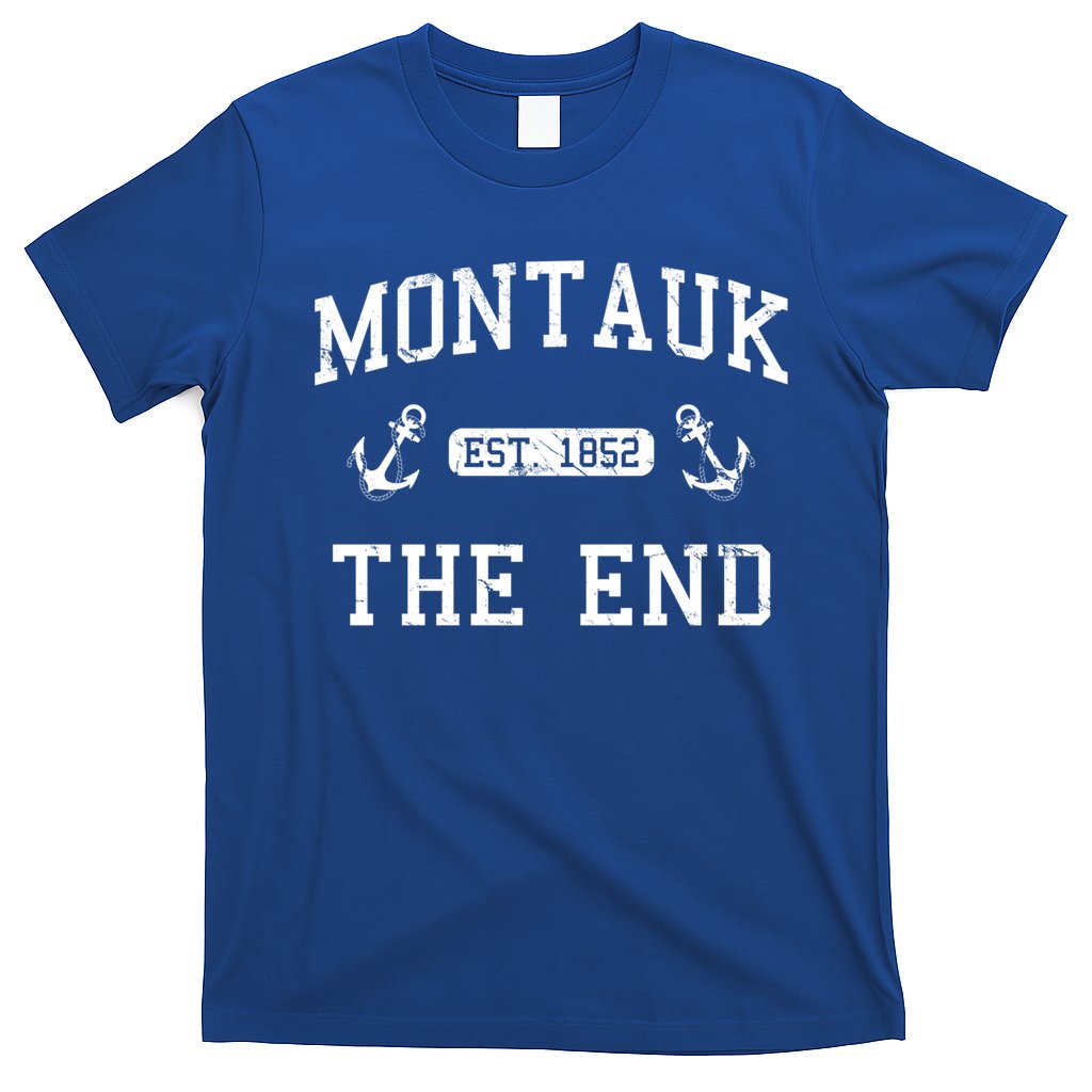 Montauk Li New York The End Gift T-Shirt Hoodie, Sweatshirt | CoreVibeTees.com