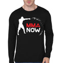 MMA Custom Black Full Sleeve Tee Hoodie, Sweatshirt | CoreVibeTees.com
