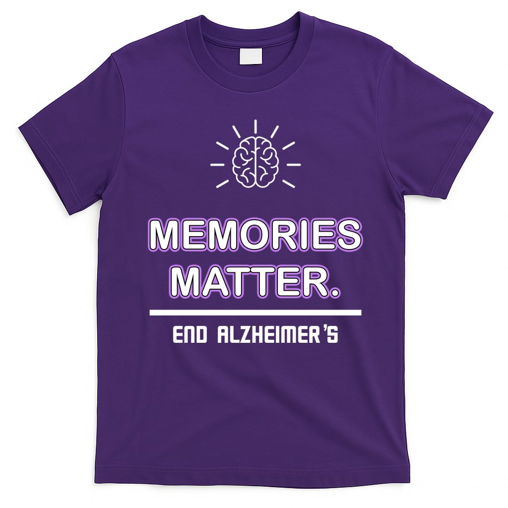 Memories Matter End Alzheimer's T-Shirt Hoodie, Sweatshirt | CoreVibeTees.com