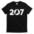 Maine Map Inside The 207 Area Code Maine Me Pride T-Shirt Hoodie, Sweatshirt | CoreVibeTees.com
