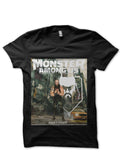 Monster Amongus Black Half Sleeve T-Shirt Hoodie, Sweatshirt | CoreVibeTees.com