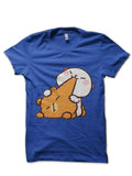 Peach And Goma Half Sleeve T-Shirt Hoodie, Sweatshirt | CoreVibeTees.com