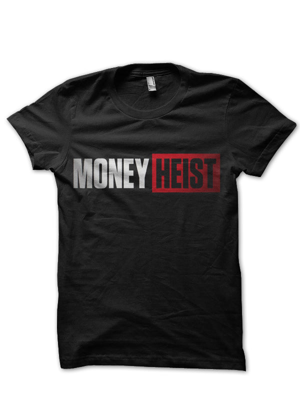 Money Heist Black T-Shirt Style012 Hoodie, Sweatshirt | CoreVibeTees.com
