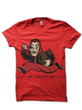 Money Heist Red T-Shirt Style001 Hoodie, Sweatshirt | CoreVibeTees.com